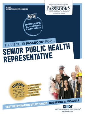 cover image of Senior Public Health Representative